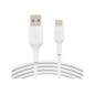 Belkin BoostCharge USB Type-C kabel 1m Hvid